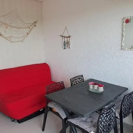 Climatise, Piscine, Parking, Animaux Admis, 350m - Fr-1-250-62 Appartement *